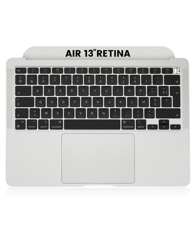 Carcasa superior con teclado para MacBook Air 13" Retina (A2337 / finales de 2020) (Plata)