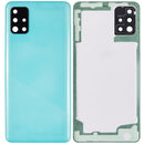Tapa trasera con lente de camara para Samsung Galaxy A51 4G (A515 / 2019) (Azul Prism Crush)