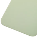 Tapa trasera con adhesivo 3M para iPhone 12 (agujero grande para camara, verde, sin logo)