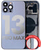 Tapa trasera para iPhone 13 Pro Max con componentes pequenos pre-instalados (Version Internacional) (Usada Original Grado B) (Azul Sierra)