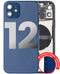 Tapa trasera para iPhone 12 con componentes pequenos pre-instalados (Version internacional) (Usada, original, Grado C) (Azul)