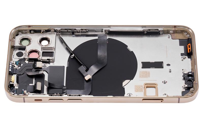 Tapa trasera para iPhone 12 Pro (Version US) sin logo (Dorado)