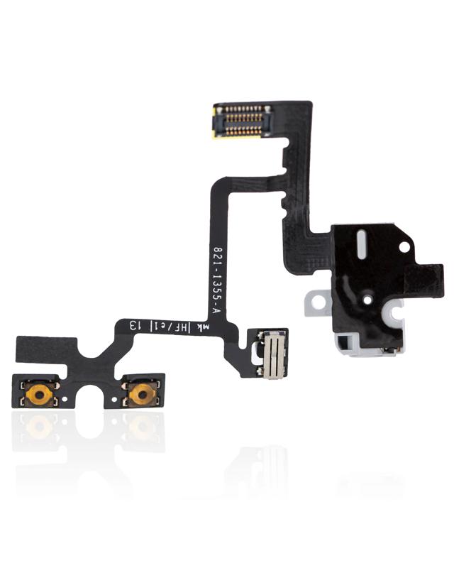 Flex de audifonos y control de volumen para iPhone 4 (GSM)