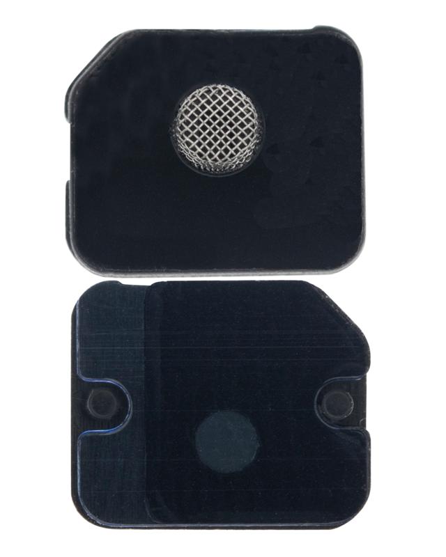 Soporte de flex de luz/encendido con malla de microfono para iPhone 11 Pro Max (Plateado) (Paquete de 10)