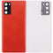 Tapa trasera con lente de camara para Samsung Galaxy Note 20 5G (Sin Logo) Rojo Mistico