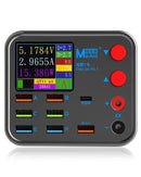 Cargador Dianba No.1 de 22W con 8 Puertos, Cargador Inalambrico y Fuente de Alimentacion Integrada