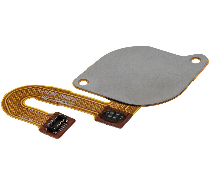 Lector de huellas con cable flex para Motorola Moto One 5G Ace (XT2113-1/2 / 2021) (Plata Hazy) (Original)