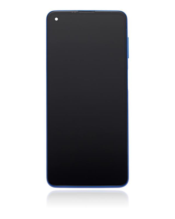 Pantalla LCD con marco para Motorola Moto G Power (XT2117 / 2021) Azul