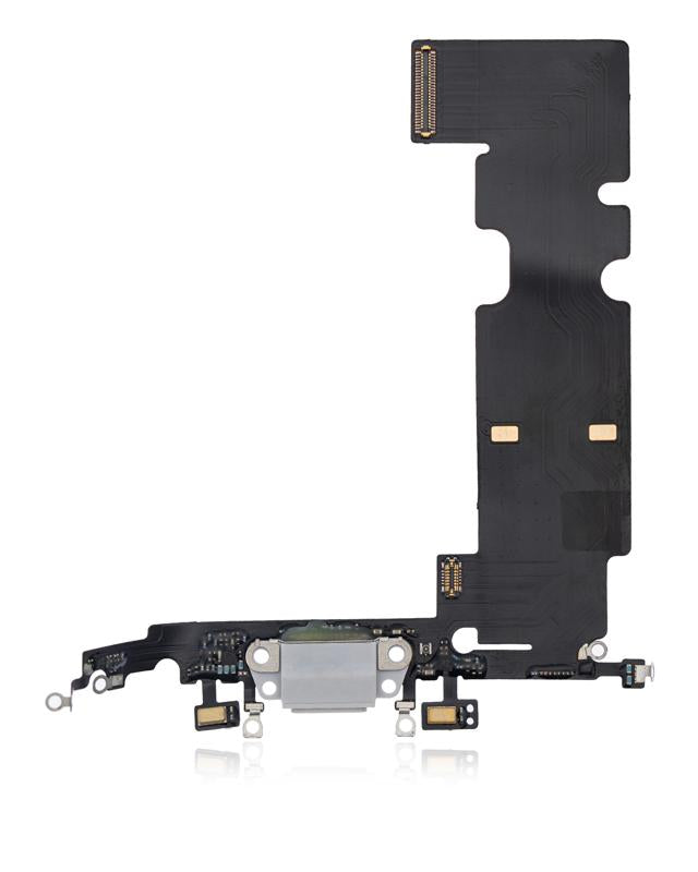 Puerto de carga para iPhone 8 Plus (Plateado)