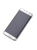 Pantalla OLED con marco para Samsung Galaxy S7 Edge (Internacional / G935F) (Reacondicionado) (Plateado)