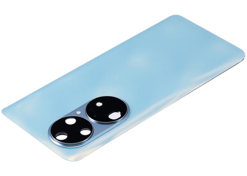Tapa trasera con lente de camara para Huawei P50 Pro (Azul)