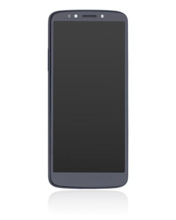Pantalla LCD con marco para Motorola Moto G6 Play (XT1922 / 2018) Negra