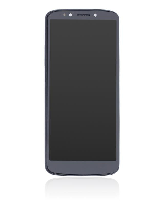Pantalla LCD con marco para Motorola Moto G6 Play (XT1922 / 2018) Negra