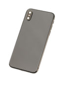 Tapa trasera para iPhone XS con componentes pequenos pre-instalados (Gris Espacial)