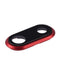 Lente de camara trasera para iPhone 8 Plus con marco y bisel (Rojo) (Paquete de 10)