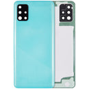 Tapa trasera con lente de camara para Samsung Galaxy A51 4G (A515 / 2019) (Azul Prism Crush)