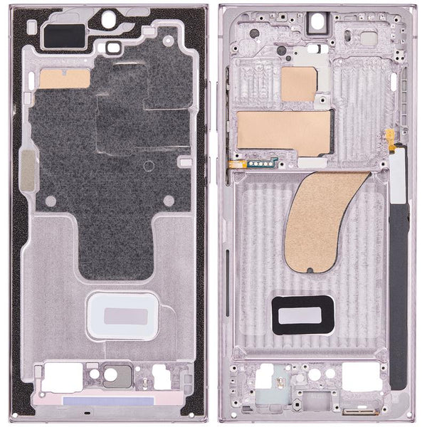 Marco intermedio para Samsung Galaxy S23 Ultra 5G (Version internacional) (Lavanda)