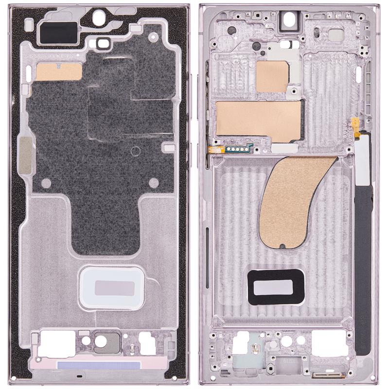 Marco intermedio para Samsung Galaxy S23 Ultra 5G (Version internacional) (Lavanda)