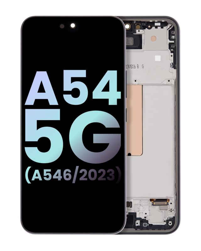 Pantalla OLED para Samsung Galaxy A54 5G con marco (Grafito) Original