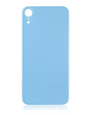 Tapa trasera con adhesivo 3M para iPhone XR (agujero grande para camara) (Azul)