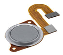 Lector de huellas con cable flex para Motorola Moto One 5G Ace (XT2113-1/2 / 2021) (Plata Hazy) (Original)