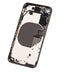 Tapa trasera para iPhone 8 con componentes pequenos pre-instalados (Usado original Grado B) (Gris Espacial)