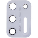 Lente de camara trasera original para Motorola Moto G Stylus 6.8" (XT2115 / 2021) (Blanco Aurora)