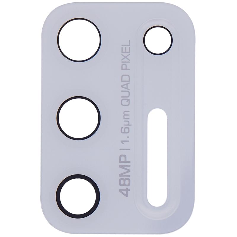 Lente de camara trasera original para Motorola Moto G Stylus 6.8" (XT2115 / 2021) (Blanco Aurora)