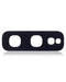 Lente de camara trasera (solo vidrio) con adhesivo para Samsung Galaxy S10E (Prism Black) (Paquete de 10)