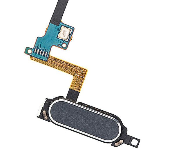 Boton de inicio con flex para Samsung Galaxy Note 4 (Negro)