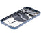 Tapa trasera para iPhone 12 con componentes pequenos pre-instalados (Version internacional) (Usada, original, Grado C) (Azul)