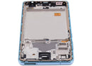 Pantalla OLED con marco para Samsung A72 (A725 / 2021) (6.36") (Azul)