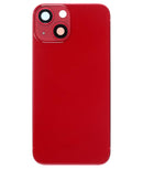 Tapa trasera para iPhone 13 Mini con componentes pequeños pre-instalados (Versión EE.UU.) (Original usado: Grado A) (Rojo)