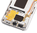 Pantalla OLED con marco para Samsung Galaxy S8 (Usado original Grado B/C) (Plata artico)