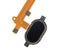 Boton de inicio con cable flex para Motorola Moto Z2 Play (XT1710 / 2017) (Negro)