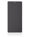 Pantalla OLED para Samsung Galaxy S10 Lite con marco (Blanco Prisma)