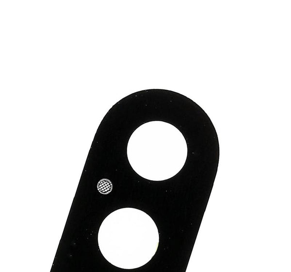 Lente de camara trasera con adhesivo para iPhone X (Paquete de 10)
