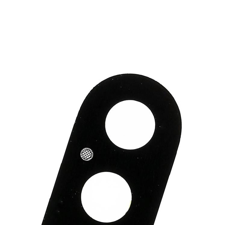 Lente de camara trasera con adhesivo para iPhone X (Paquete de 10)