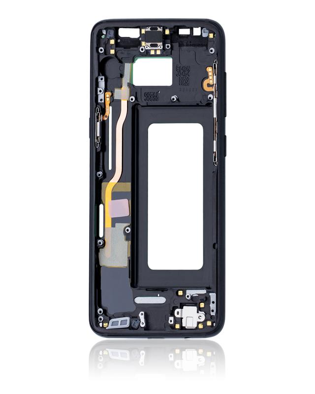 Carcasa media con partes pequeñas para Samsung Galaxy S8 (Negro Medianoche)