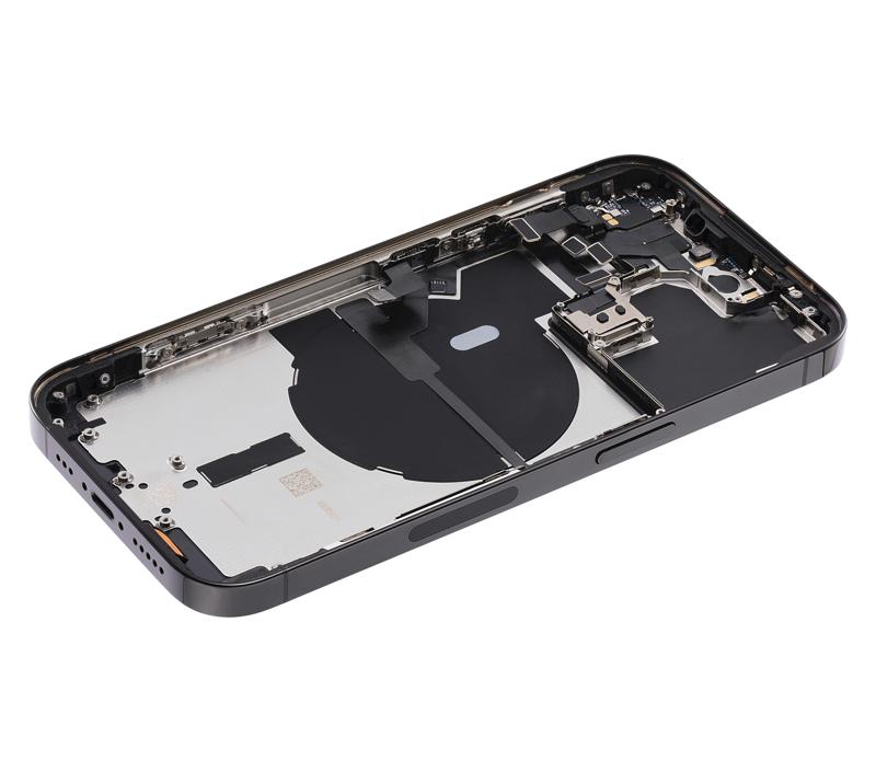 Tapa trasera para iPhone 14 Pro (Version EE.UU) Negro Espacial