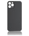 Tapa trasera para iPhone 12 Pro con adhesivo 3M (Orificio grande para camara) (Grafito)