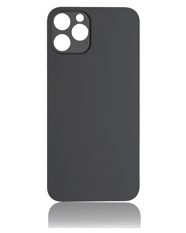 Tapa trasera para iPhone 12 Pro con adhesivo 3M (Orificio grande para camara) (Grafito)