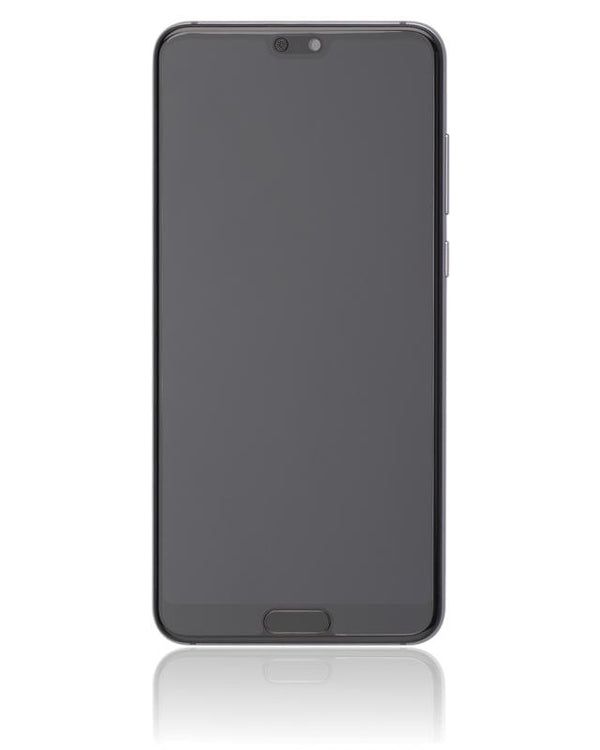 Pantalla LCD con marco para Huawei P20 Pro (Reacondicionado) (Negro)