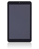 Pantalla LCD con marco para Samsung Galaxy Tab A 8.0" (T387) (Reacondicionado) (Negro)
