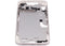 Carcasa media con boton de encendido y volumen para iPhone 14 Plus (Version internacional) (Starlight)