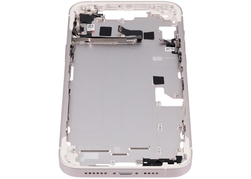 Carcasa media con boton de encendido y volumen para iPhone 14 Plus (Version internacional) (Starlight)