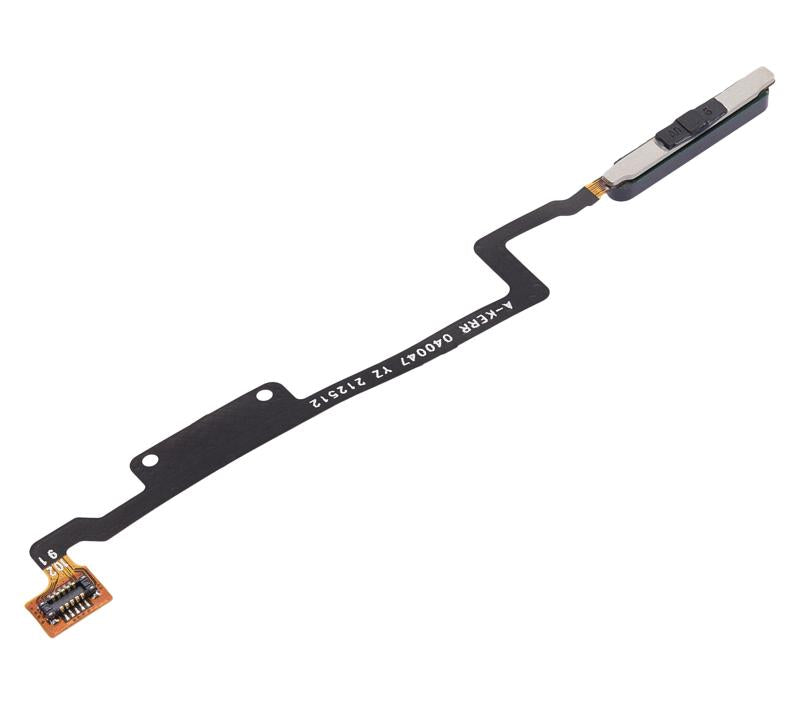 Lector de huellas digitales con cable flex para Motorola Edge Plus (2022) / Edge 30 Pro / Edge X30 (Negro)