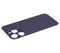 Tapa trasera para iPhone 14 Pro con adhesivo 3M (Orificio grande para la camara) (Morado oscuro)