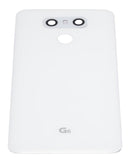 Tapa trasera con adhesivo para LG G6 (Blanco Mistico)