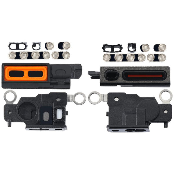Malla para altavoz/microfono para iPhone 14 Pro (Dorado) (Paquete de 10)